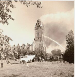 Allemanskerk brand 9 juni 1969